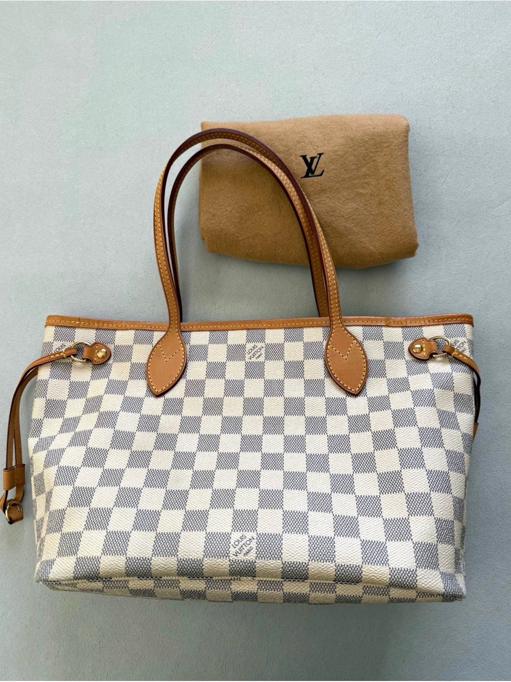 Louis Vuitton Damier Azur PM Neverfull